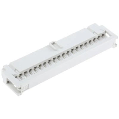 HARTING 40-Way 2 Row Female IDC Connector for Cable 320V AC 2.5A SEK 18 Series 09185407813