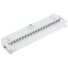 HARTING 40-Way 2 Row Female IDC Connector for Cable, 2.5A, 320V ac, Gold Plating, SEK 18 Series 09185407813