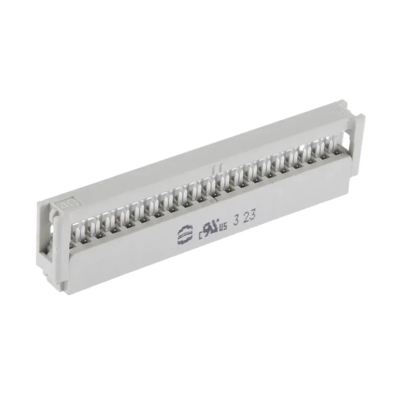 HARTING 40-Way 2 Row Female IDC Connector for Cable 320V AC 2.5A Gold Plated Contacts 09185407803
