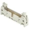 HARTING SEK 18 Series Straight Through Hole PCB Header, 26 Contacts, 2.54 mm Pitch, 2 Row, Shrouded 09185266914
