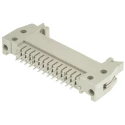 HARTING SEK 18 Series Straight Through Hole PCB Header, 26 Contacts, 2.54 mm Pitch, 2 Row, Shrouded 09185266914