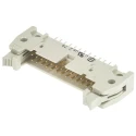 HARTING SEK 18 Series Straight Through Hole PCB Header, 26 Contacts, 2.54 mm Pitch, 2 Row, Shrouded 09185266914