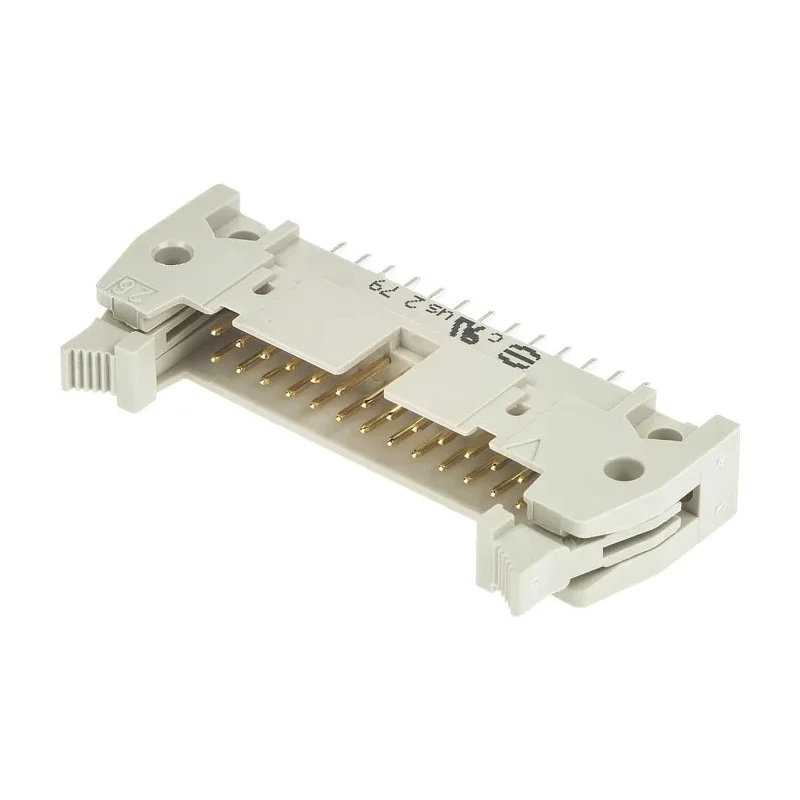 HARTING SEK 18 Series Straight Through Hole PCB Header, 26 Contacts, 2.54 mm Pitch, 2 Row, Shrouded 09185266914