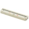 HARTING 60-Way IDC Connector Female for Cable, 2 Row, 2.5A, 320V AC, Gold Plated Contacts, SEK 18 Series 09185607813
