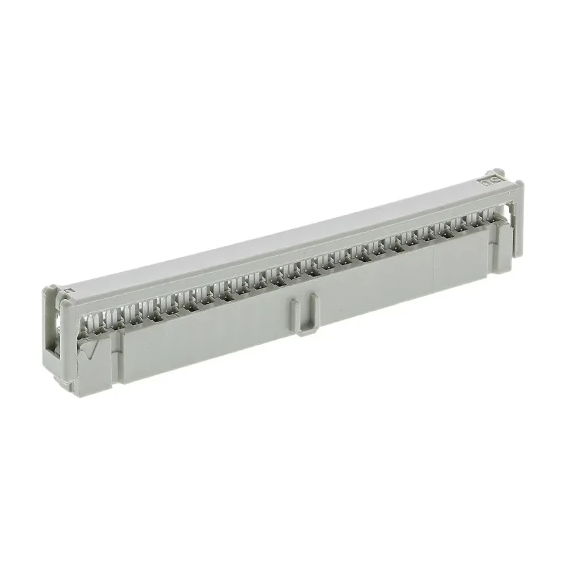 HARTING 50-Way 2 Row Female IDC Connector for Cable, 2.5A, 320V ac, Gold Plated Contacts 09185507813