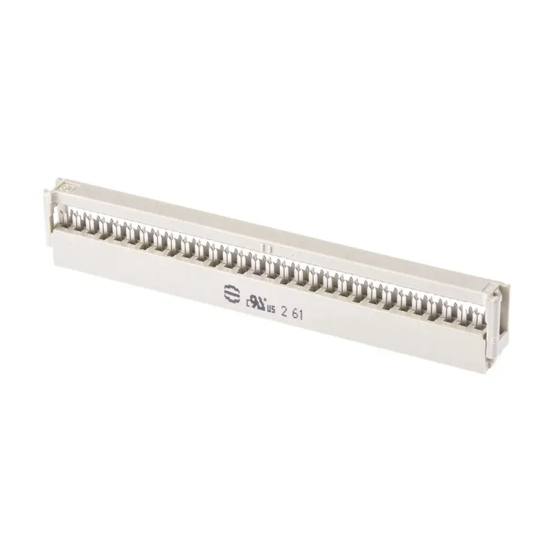 HARTING 60-Way IDC Connector Female for Cable, 2 Row, 2.5A, 320V AC, Gold Plated Contacts 09185606803