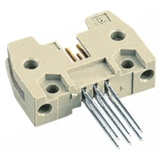 HARTING SEK 18 Series Straight Through Hole Shrouded PCB Header, 50 Contacts, 2.54 mm Pitch, 2 Row, 1A Current 09185506927