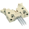 HARTING SEK 18 Series Straight Through Hole PCB Header, 34 Contact, 2.54 mm Pitch, 2 Row, Shrouded 09185346927