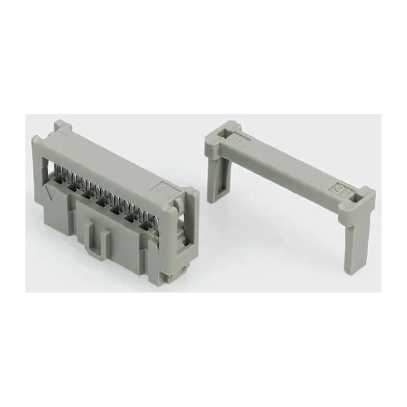 HARTING 60-Way IDC Connector Female for Cable, 2 Row, 320V ac, 2.5A Current, Gold Plating 09185606813