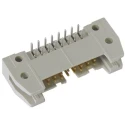 HARTING SEK 18 Series Right Angle Through Hole PCB Header 20 Contacts 2.54 mm Pitch 2 Row Shrouded 09185206913