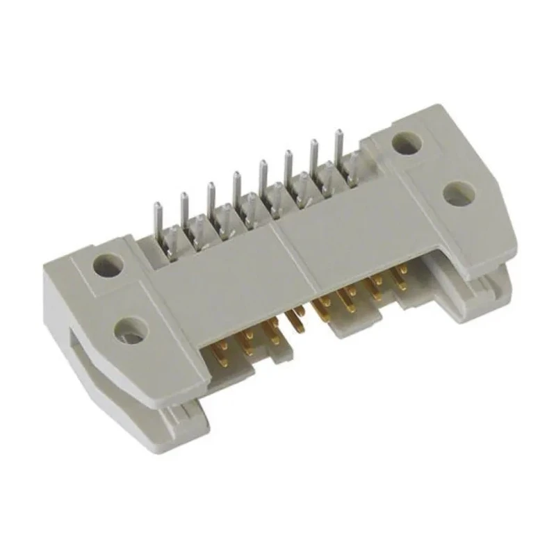 HARTING SEK 18 Series Right Angle Through Hole PCB Header 20 Contacts 2.54 mm Pitch 2 Row Shrouded 09185206913