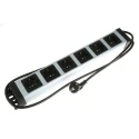 Kopp 1.4 m 6 Socket Type F German Schuko Extension Socket Lead Kit 250V ac IP20 226720018