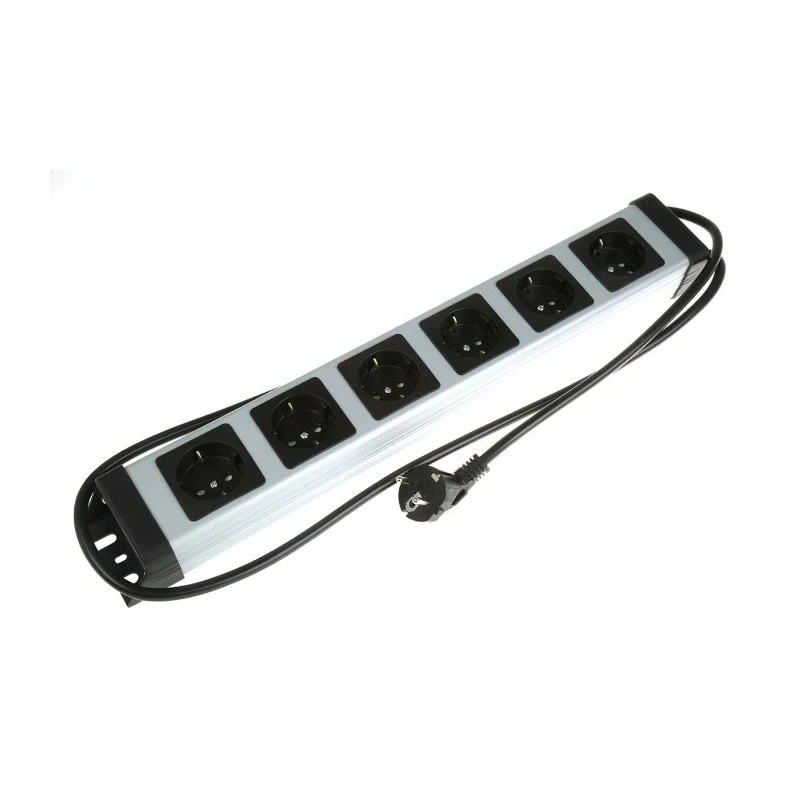 Kopp 1.4 m 6 Socket Type F German Schuko Extension Socket Lead Kit 250V ac IP20 226720018