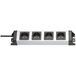 Kopp 1.4 m 4 Socket Type F German Schuko Extension Socket 250V AC 16A Surge Protection RCD Protected POWERversal 226120010