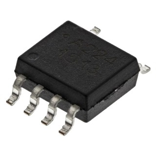 Broadcom ACPL-224-500E AC Input 2-Channel Optocoupler Surface Mount, 8-Pin SOIC AC Voltage Isolation ACPL-224-500E