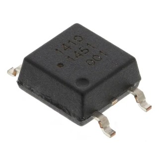 Broadcom ASSR Series Solid State Relay, 0.6 A Load Current, PCB Mount, 60 V Load Voltage, 1.7 V Control ASSR-1410-003E