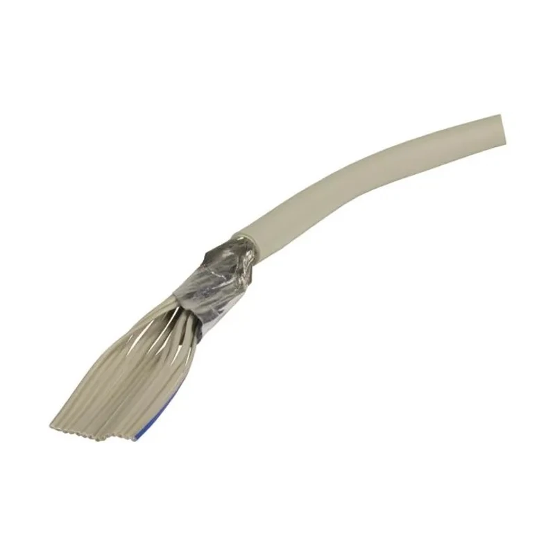 HARTING SEK Series Ribbon Cable Round, 1.27 mm Pitch, 16 Conductors, 30 m Length, 300V 09180167007