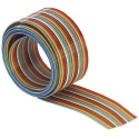 HARTING Ribbon Cable Ribbon 1.27 mm Pitch 10 Conductor 30 m Length 300V 28AWG Stranded Copper PVC Jacket 09180107005