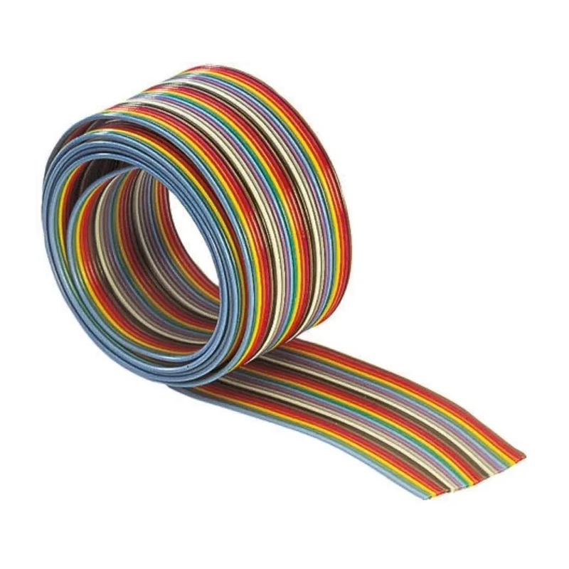 HARTING Ribbon Cable, Ribbon, 1.27 mm Pitch, 50 Conductors, 30 m Length 09180507005