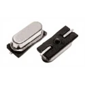 Euroquartz 3.6864 MHz Crystal Surface Mount 2-Pin 12.4mm x 4.5mm x 4.2mm ±30 ppm 18pF 3.6864MHz 49USMX/30/50/-40+85/18pF/ATF