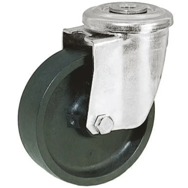 LAG Swivel Castor Wheel 120 kg Load Capacity 100 mm Diameter Thermoplastic Wheel with Steel Fork 28906 GB