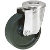LAG Swivel Castor Wheel 120 kg Load Capacity 100 mm Diameter Thermoplastic Wheel with Steel Fork 28906 GB