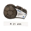 Brady Black on White, Black Label Printer Tape, 12.7 mm Width, 4.87 m Tape Length, Compatible with BMP21 LAB M21-500-499