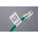 Brady Black on White, Black Label Printer Tape, 12.7 mm Width, 4.87 m Tape Length, Compatible with BMP21 LAB M21-500-499