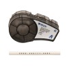 Brady Black on White Black Label Printer Tape 3.17 mm Width 2.13 m Length Compatible BMP21 LAB M21-125-C-342