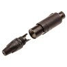 Neutrik Cable XLR Connector, Straight Orientation, 3 Contacts, Female, Gold Plating, 50V NC3FM-C-B