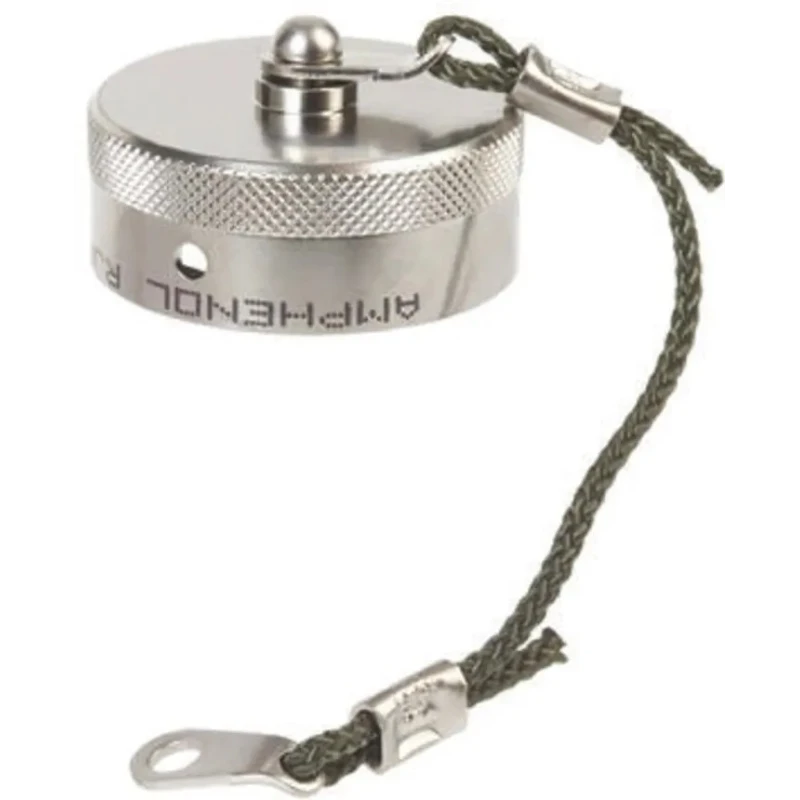 Amphenol Socapex Corded Dust Cap RJF for Use with RJF RJ45 Metal Silver RJFC2N