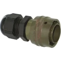 Amphenol Socapex RJ11 Connector Male Shielded Cable, Straight, 1 Port 8 Way RJ11F6G