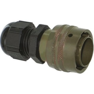 Amphenol Socapex RJ11 Connector Male Shielded Cable, Straight, 1 Port 8 Way RJ11F6G