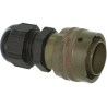 Amphenol Socapex RJ11 Connector Male Shielded Cable, Straight, 1 Port 8 Way RJ11F6G