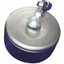 Amphenol Socapex Corded Dust Cap RJFTV Aluminium Silver for RJFTV, RJ45 RJFTVC6N
