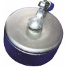 Amphenol Socapex Corded Dust Cap RJFTV Aluminium Silver for RJFTV, RJ45 RJFTVC6N