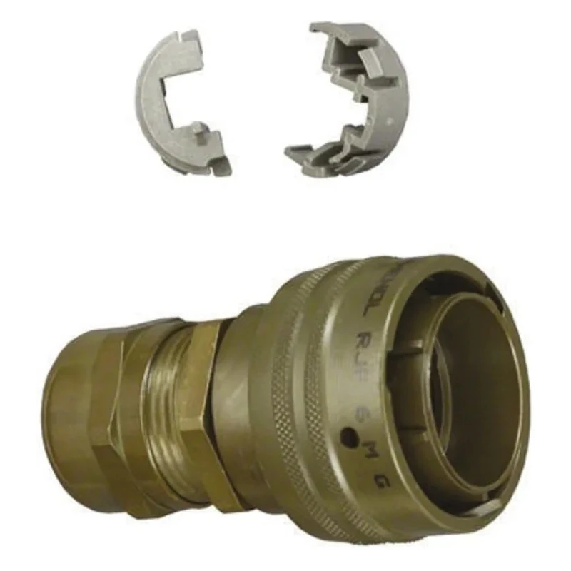 Amphenol Socapex RJF Series RJ45 Male Connector Cable Cat5e Shielded Straight 1 Port 8 Way RJ45 