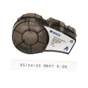 Brady Black on Black White Label Printer Tape 12.7 mm Width 6.4 m Length M21-500-488