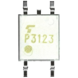 Toshiba Solid State Relay, Surface Mount, 1 A Load Current, 40 V Load Voltage TLP3123(F)