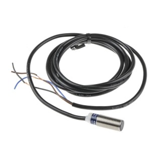 Telemecanique Sensors Threaded Barrel Inductive Proximity Sensor M12 PNP 36V DC 4mm Sensing Distance XS112B3PAL2