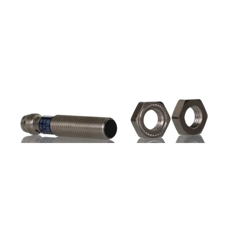 Telemecanique Sensors Threaded Barrel Inductive Proximity Sensor M8 x 1 Flush Mount PNP Output 36V DC 2.5mm XS108B3PAM8