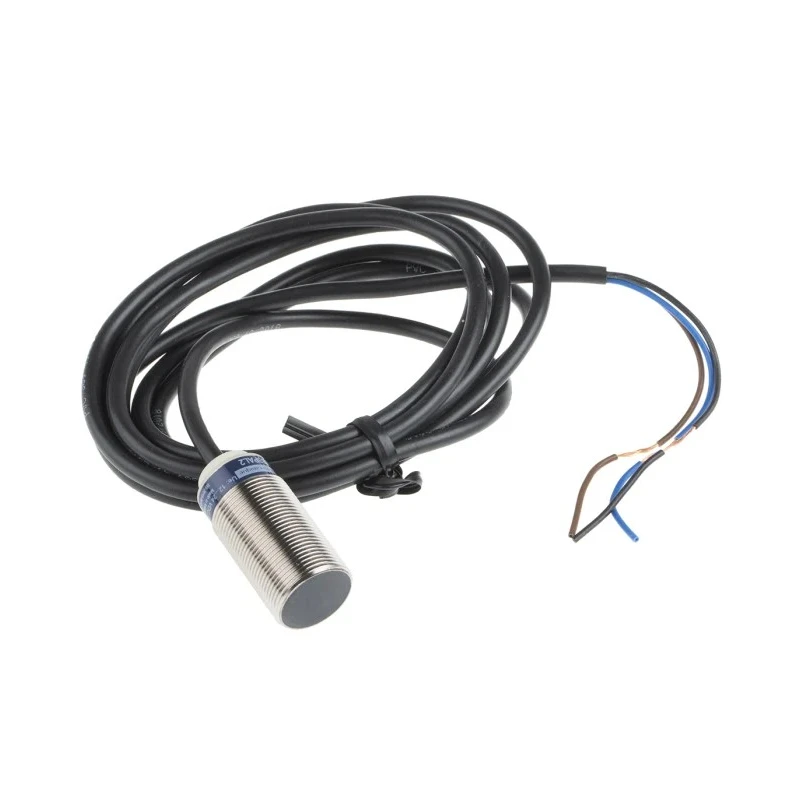 Telemecanique Sensors Threaded Barrel Inductive Proximity Sensor M18, PNP Output, 36V DC 240V AC, 8 mm Detection XS118B3PAL2