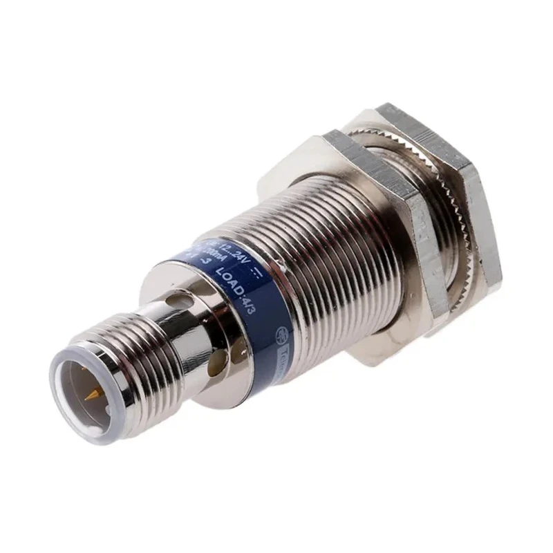 Telemecanique Sensors Threaded Barrel Inductive Proximity Sensor M18 x 1 PNP 36V AC/DC 8 mm Detection Range XS118B3PAM12