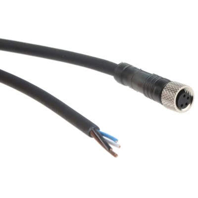 Telemecanique Sensors Female 4 Way M8 Connector Sensor Actuator Cable 5 m XZCP0941L5