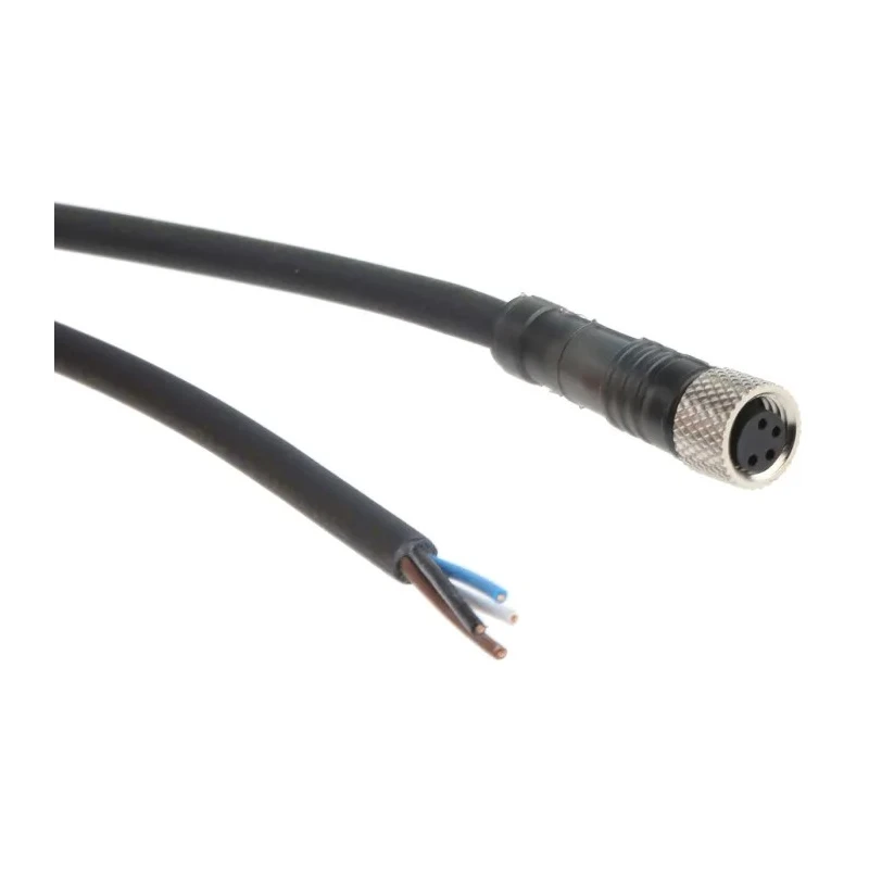 Telemecanique Sensors Female 4 Way M8 Connector Sensor Actuator Cable 5 m XZCP0941L5