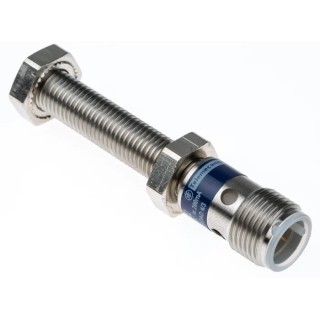Telemecanique Sensors Threaded Barrel Inductive Proximity Sensor M8 x 1 PNP 48V dc 1.5mm Detection XS508BLPAM12