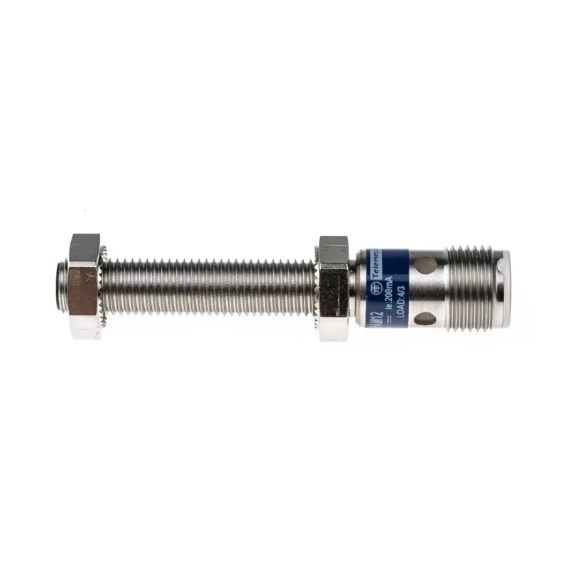 Telemecanique Sensors Threaded Barrel Inductive Proximity Sensor M8 x 1 PNP 48V dc 1.5mm Detection XS508BLPAM12