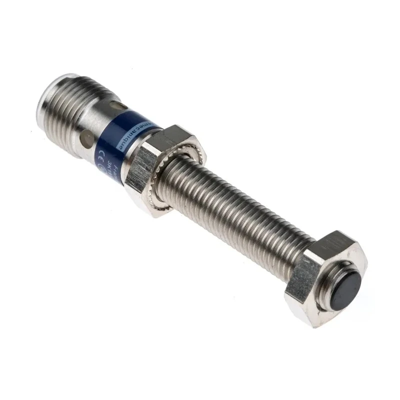 Telemecanique Sensors Threaded Barrel Inductive Proximity Sensor M8 x 1 PNP 48V dc 1.5mm Detection XS508BLPAM12