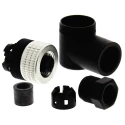 Telemecanique Sensors Circular Connector 4 Contacts Cable M12 Socket Female IP67 Bayonet XZCC12FCM40B