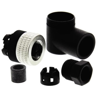 Telemecanique Sensors Circular Connector 4 Contacts Cable M12 Socket Female IP67 Bayonet XZCC12FCM40B
